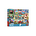 Trefl Puzzle Poštovní známky 300dílků 60x40cm v krabici 34x26x5cm