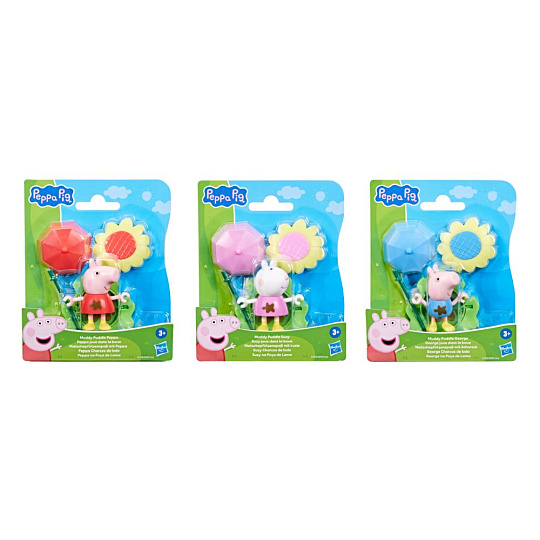 HASBRO - Prasátko Peppa Pig zábava v louži a blátě, figurka assort