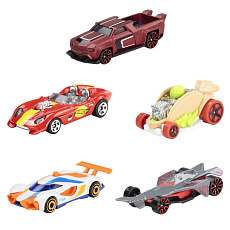 Mattel Hot Wheels 5KS TEMATICKÝ ANGLIČÁK ZÁVODNÍ