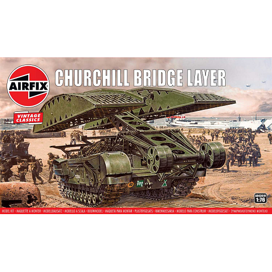 Airfix Classic Kit VINTAGE military A04301V - Churchill Bridge Layer (1:76)