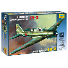 Zvezda Model Kit letadlo 4805 - SU-2 Soviet Light Bomber (1:48)