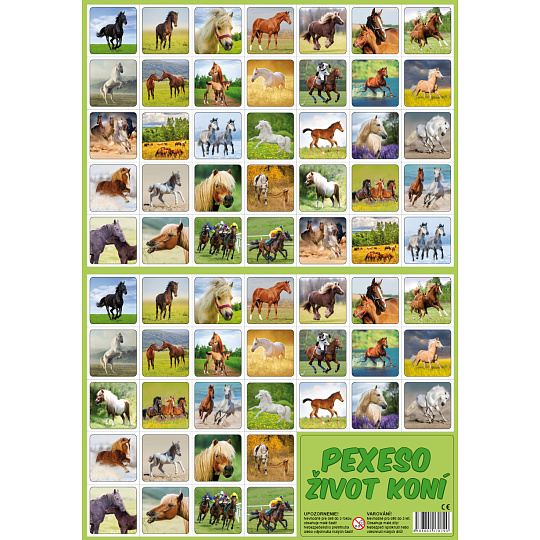 Rappa Pexeso Život koní Rappa Pexeso Život koní
