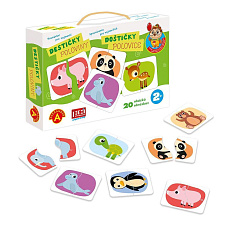 PEXI Poznávání pro nejmenší - Destičky-Poloviny