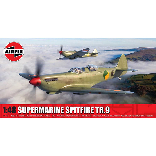 Airfix Classic Kit letadlo A05143 - Supermarine Spitfire Tr.9 (1:48)