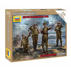 Zvezda Wargames (WWII) figurky 6174 - British Headquarter (1:72)