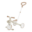GLOBBER Tříkolka LEARNING TRIKE 3v1 PLUS ECOLOGIC, coconut