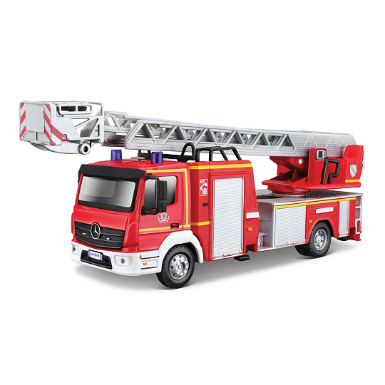 Bburago - EMERGENCY Vozidlo záchranné služby - Mercedes-Benz Atego Fire Truck, hasiči, 1:50 Bburago - EMERGENCY Vozidlo záchranné služby - Mercedes-Benz Atego Fire Truck, hasiči, 1:50