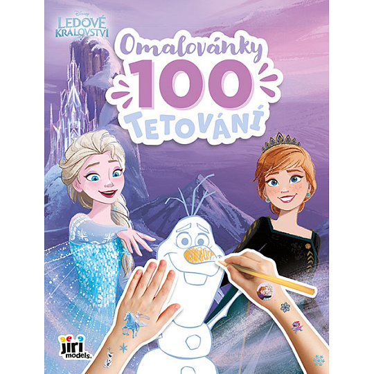 Jiri Models Omalovánky a 100 tetování FROZEN - Ledové království Jiri Models Omalovánky a 100 tetování FROZEN - Ledové království