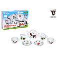 Nádobí - čajový set Krtek porcelán 9 ks v krabičce 17x12x4cm