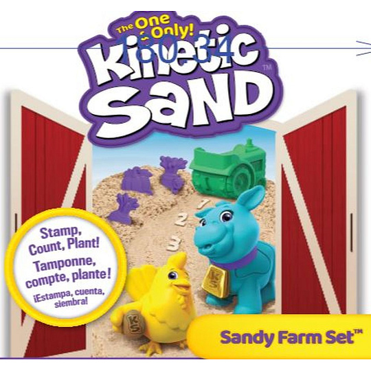Spin Master KINETIC SAND PRVNÍ FARMA HRACÍ SET