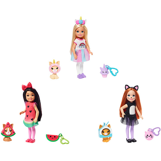 Mattel Barbie CHELSEA V KOSTÝMU ASST