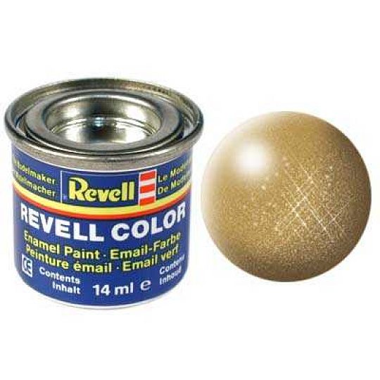 Revell Barva emailová - 32194: metalická zlatá (gold metallic)