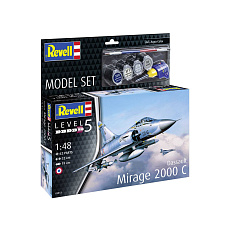 Revell ModelSet letadlo 63813 - Dassault Mirage 2000C (1:48)