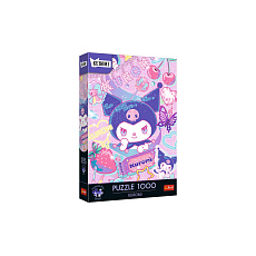 Puzzle Premium Plus: Kuromi 1000 dílků 48x68,3cm v krabici 27x40x6cm