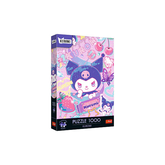 Puzzle Premium Plus: Kuromi 1000 dílků 48x68,3cm v krabici 27x40x6cm Puzzle Premium Plus: Kuromi 1000 dílků 48x68,3cm v krabici 27x40x6cm