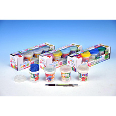 Teddies Modelína/Plastelína 4ks asst 4 druhy v krabici 23x6,5x6cm