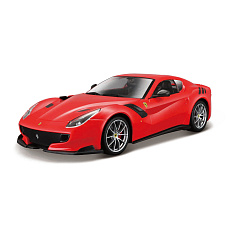 Bburago - RACE+PLAY, Ferrari F12tdf, červená, 1:24