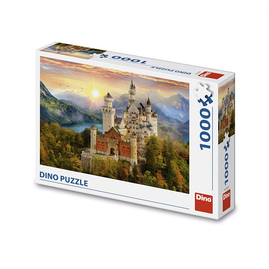 Dino MALOVANÝ NEUSCHWANSTEIN 1000 Puzzle