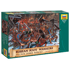 Zvezda Wargames (AoB) figurky 8062 - Russian Foot Warriors 13-14 Century (1:72)