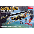 Academy Model Kit letadlo 12446 - SPAD XIII WWI FIGHTER (1:72)