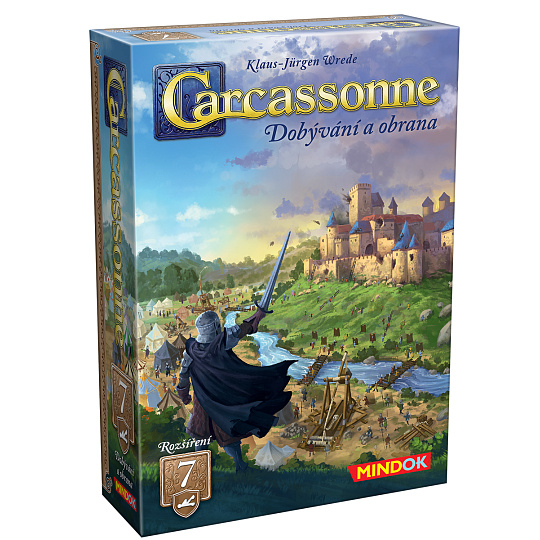 Mindok Carcassonne rozšíření 7: Dobývání a obrana (2025)