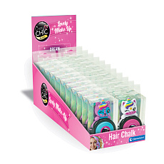 Clementoni Crazy CHIC - Lovelly Collection - Vlasové křídy, assort Clementoni Crazy CHIC - Lovelly Collection - Vlasové křídy, assort
