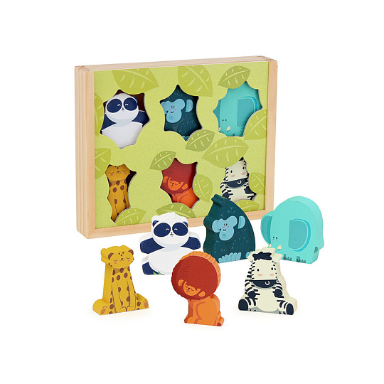 Rappa Vilac Dřevěné postavičky Džungle