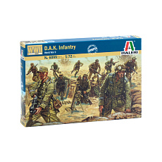 Italeri Model Kit figurky 6099 - WWII - D.A.K. INFANTRY (1:72)