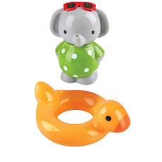 Hape Hračky do vody - Plavací slon s kačenkou