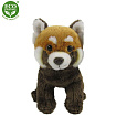Rappa Plyšová panda červená 18 cm ECO-FRIENDLY