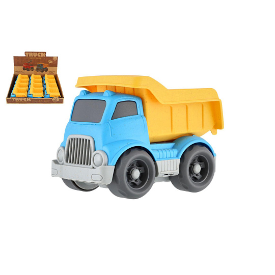 Teddies Auto stavební 10cm na volný chod 12ks v boxu Teddies Auto stavební 10cm na volný chod 12ks v boxu