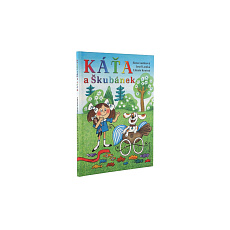 Knížka Káťa a Škubánek 20x26cm ve fólii