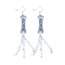 Rappa Náušnice kosti Čarodějnice / Halloween