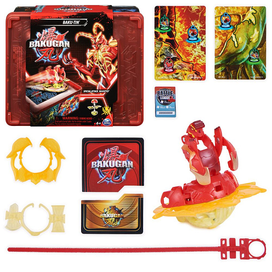 Spin Master BAKUGAN SBĚRATELSKÁ PLECHOVÁ KRABICE S6 Spin Master BAKUGAN SBĚRATELSKÁ PLECHOVÁ KRABICE S6