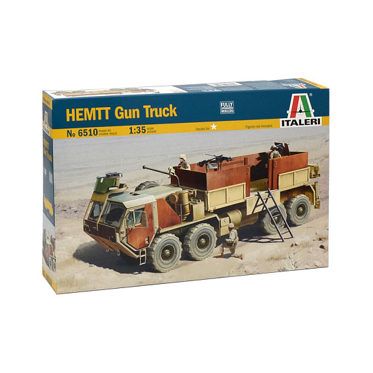 Italeri Model Kit military 6510 - HEMTT Gun Truck (1:35)