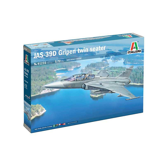 Italeri Mode Kit letadlo 91216 - JAS-39 Twin Seater (1:72) Italeri Mode Kit letadlo 91216 - JAS-39 Twin Seater (1:72)