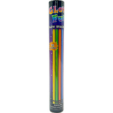 Glumi Mac Toys GLUMI Svítící náramky - 15 ks, velikost 20 cm