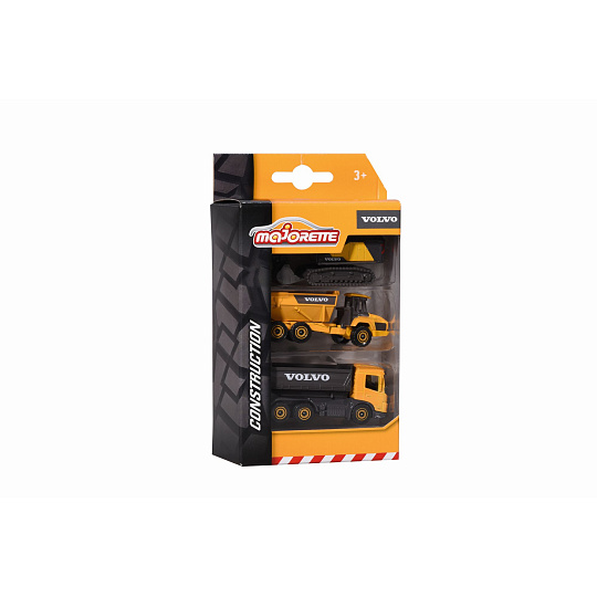 Majorette Volvo set 3 ks, 2 druhy Majorette Volvo set 3 ks, 2 druhy