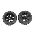 REVELL - REVELLUTIONS (47209) - Set 2x Wheel for Monster, black