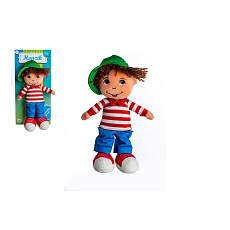 Panenka/Panáček kluk Honzík hadrový plyš 30 cm česky mluvící na kartě