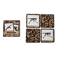 Hrací karty Wooky Pexeso retro Military Zbraně
