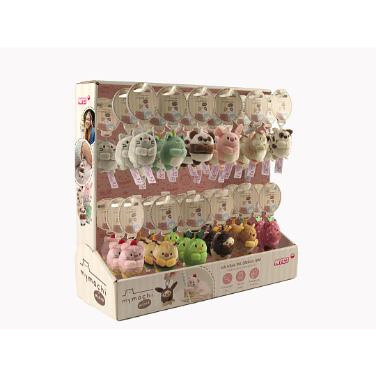 NICI DISPLAY přívěsky MyMochi minis Series 2, 5cm, 36 ks á 12 assort, plný