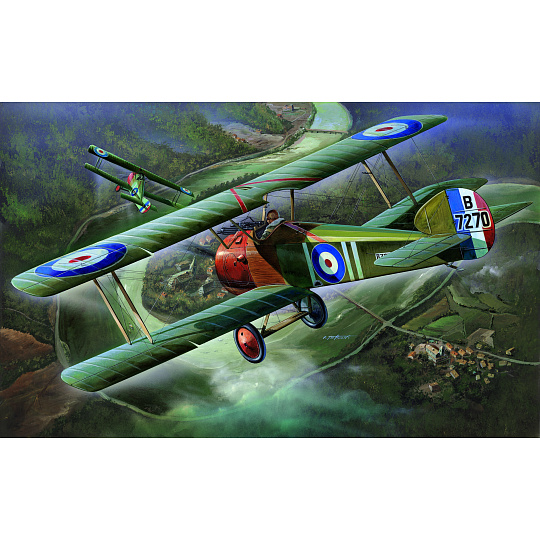 Academy Model Kit letadlo 12109 - SOPWITH CAMEL F-1 (1:32)