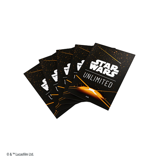 Gamegenic SWU: Art Sleeves - Card Back Orange Gamegenic SWU: Art Sleeves - Card Back Orange