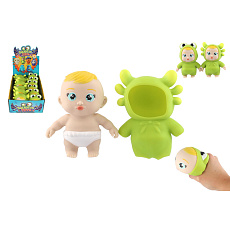 Teddies Hračka antistresová mačkací silikon 14cm v sáčku