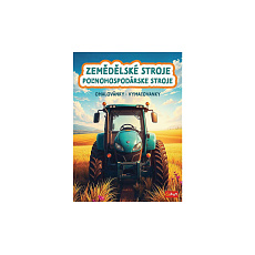 Omalovánky Zemědělské stroje 20x27,5cm