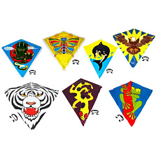 Wiky Drak létající plast 72x68cm asst 6 druhů Wiky Drak létající plast 72x68cm asst 6 druhů