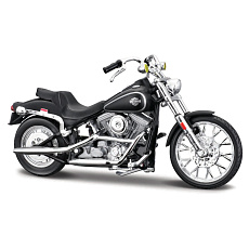 Maisto - Harley-Davidson 1984 FXST Softail®, matně černá, 1:18