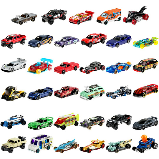 Hot Wheels 36KS ANGLIČÁK ASST