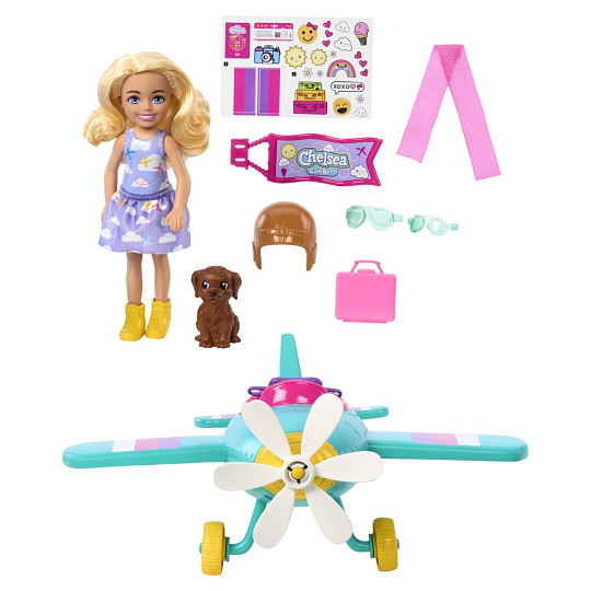 Mattel Barbie CHELSEA  A LETADLO